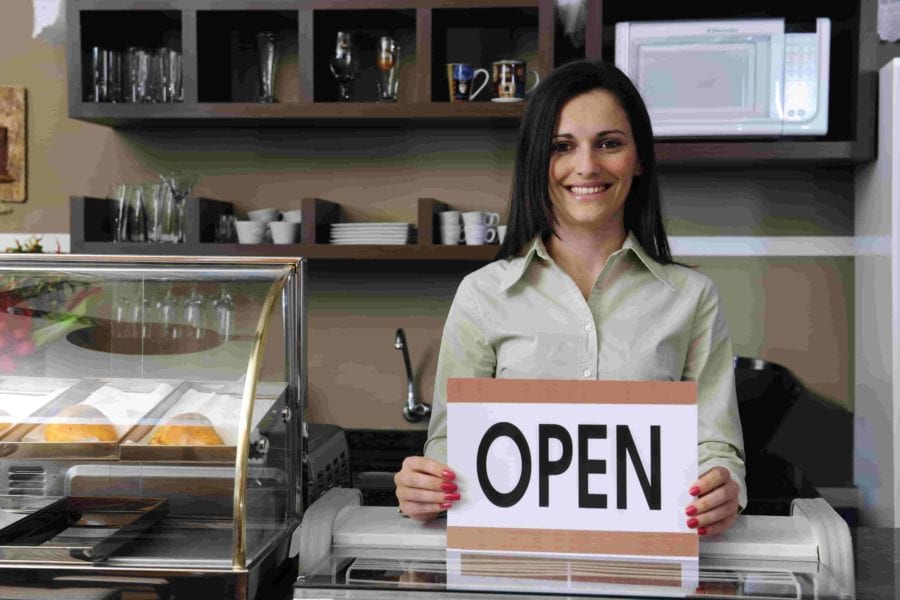 Open for business