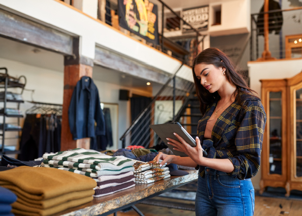Retail worker looking for new ways to sell stock at full price without discounting